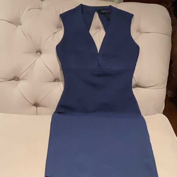 BCBGMaxAzria Dresses & Skirts - BCBGMaxAzria Royal Blue Sleeveless Mini Dress